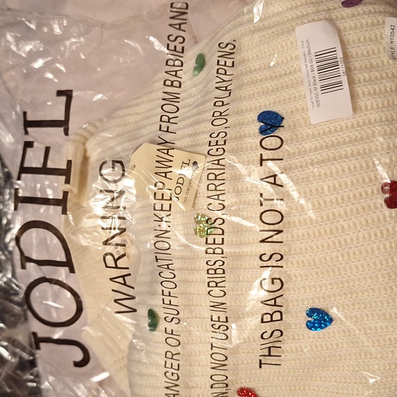 Jodifl Heart Shape Waffle Knit Drop ound Neck Sweater Oversized Boutique - Picture 10 of 10